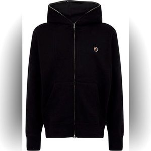 BAPE double zipper zip up